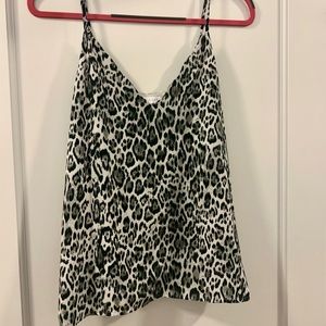 Leopard Tank/Blouse